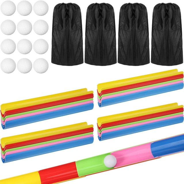 Set de actividades de formación de equipos Sratte con pelotas de golf Half Pipes