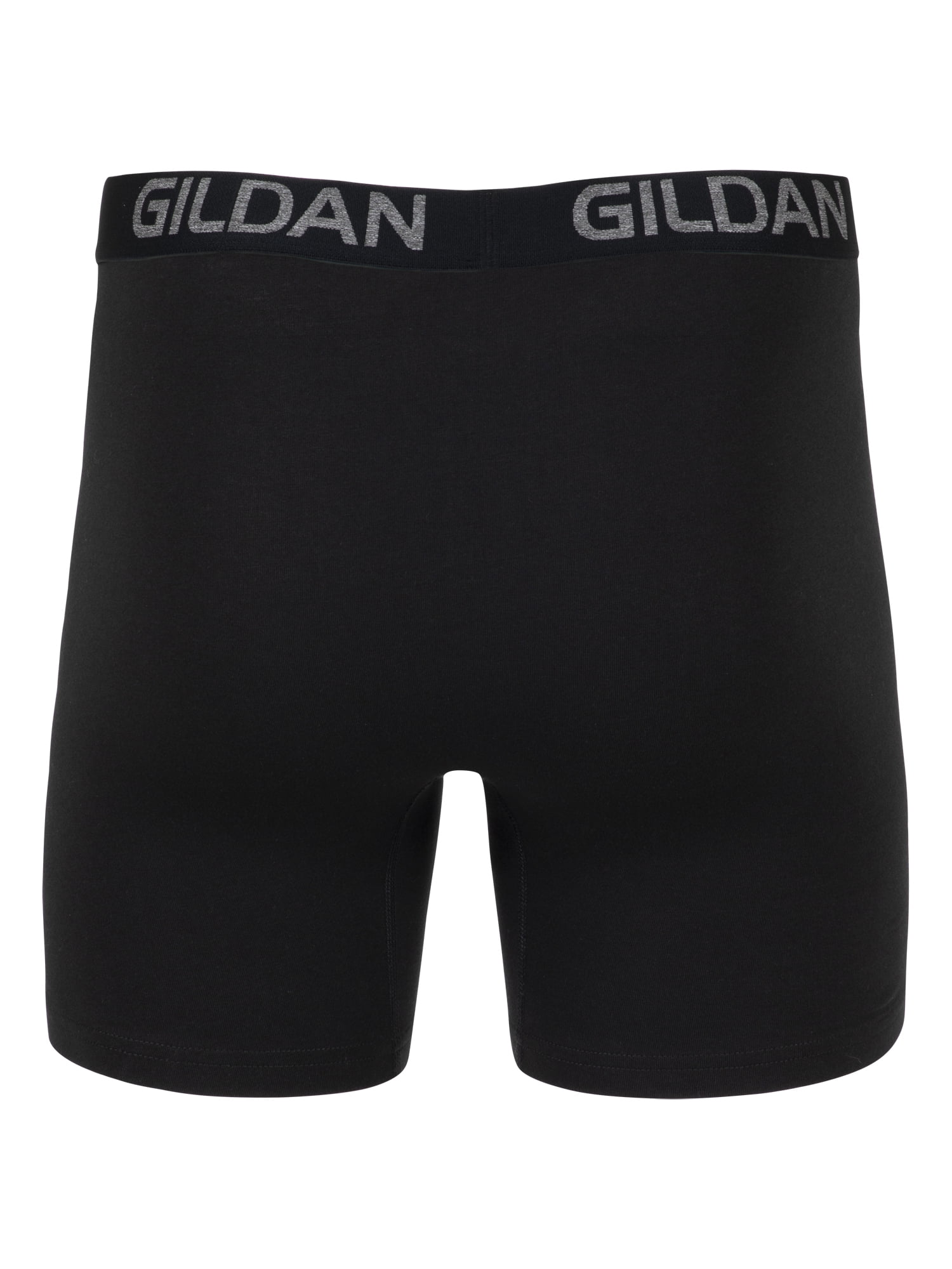 Gildan Men's Cotton Stretch Regular Leg Boxer Briefs, 5-Pack, Sizes