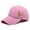 Pink, variant on Vintage Style Hand Embroidered Flower Baseball Cap, Unisex Adjustable Cotton Trucker Hat for Men and Women, Embroidered Floral Sun Hat for Outdoor, Running, Travel Black