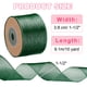 thumbnail image 2 of Cinta de Organza con Alambre Uxcell, Verde Oscuro de 1-1/2 Pulgadas x 10 Yardas, Tela Sedosa para Manualidades y Decoraciones, 2 of 7