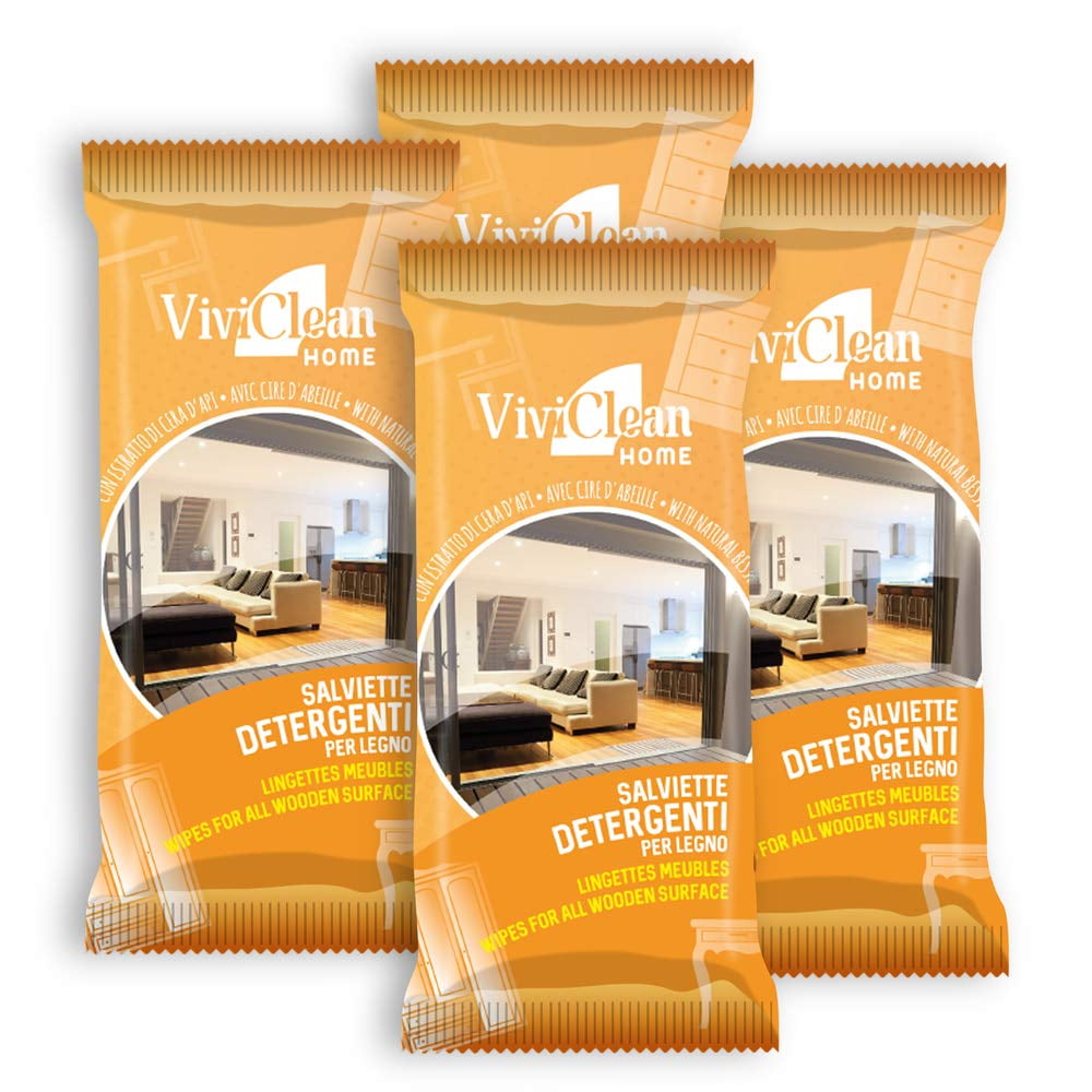 Wipes for All Wooden Surface with Natural besswax. Wood Furniture