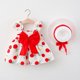 thumbnail image 1 of Falda de tirantes de princesa de verano Falda de algodón para bebé Linda falda con lazo Ropa para niños, 1 of 5