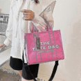 thumbnail image 4 of Women Handbag Designer Laptop Tote Bag Canvas Messenger Shoulder Crossbody Bag, 4 of 4