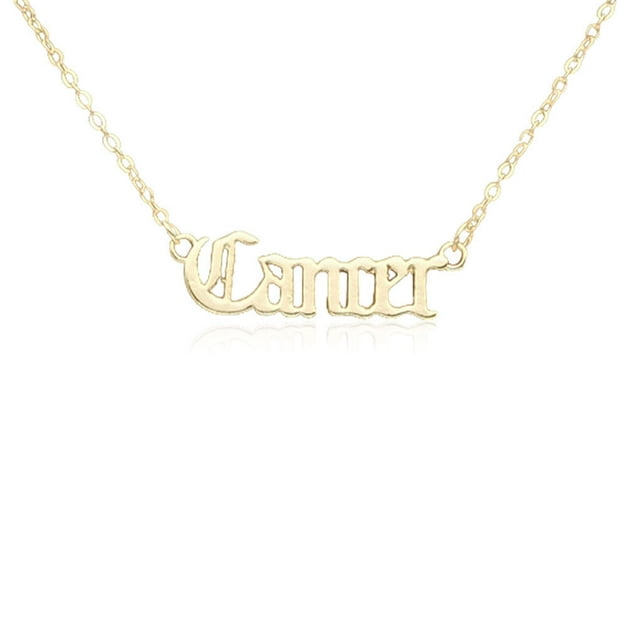 Collar del zodiaco colgante de bricolaje Minnieouse Clásico doce signos del zodiaco