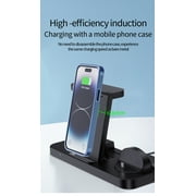  Wireless Charging,Stand with Cable and Charger Magnetic,wireless fast charging base, multifunctional interface charger