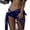 C-Blue68, variant on Crochet Sarongs For Women Cover-Ups Sexy Hallow Out Tie Side Beach Shower Fishnet Wrap Skirts