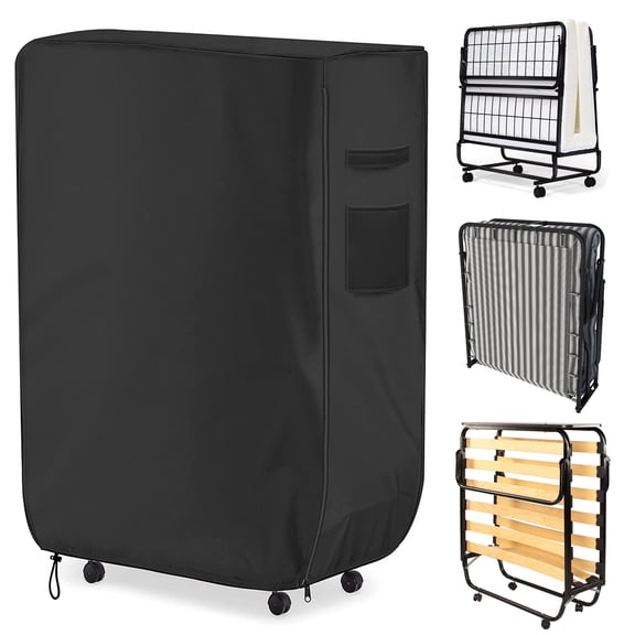 Folding Bed Storage Cover 39” L x 15” W x 44.8” H, Multifunctional Protective