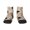 1 Black, variant on Groovy Disco Pattern Quarter Crew Socks,Toe Seamed Ankle Socks,Cotton Cushioned Breathable Athletic Crew Sports Socks