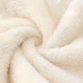 thumbnail image 6 of Fewfanhot Faux Fur Trim Cute Cow Print Poncho Cape, Warm Fleece Lined Open Front Wrap Coat for Women Winter, 6 of 9