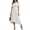White, variant on Enjoytime Renaissance Dress Women Off The Shoulder Ruffle Short Sleeve Midi Dresses High Low Ruffle Front Tie Vintage Plus Size Dress