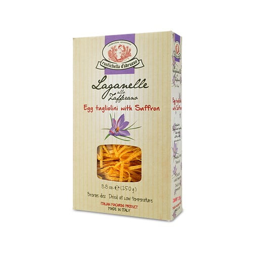 Rustichella d'Abruzzo Egg Tagliolini with Saffron 8.8 oz by Rustichella d'Abruzzo