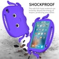 thumbnail image 5 of SaniMore for iPad Mini 6th Generation 8.3" 2021 Kids Waterproof Case, EVA Foam Cover with Shoulder Strap & Screen Protector Pencil Holder Kickstand & Holder Shockproof Protective Shell, Purple, 5 of 7