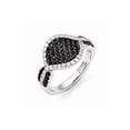 thumbnail image 1 of Solid 925 Sterling Silver and CZ Cubic Zirconia Anniversary Ring Band Size 5.5, 1 of 4