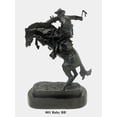 thumbnail image 4 of Frederic Remington Solid Bronze Bronco Buster Statue Sculpture - Baby Size, 4 of 4