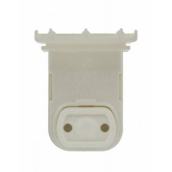 Leviton 13570-065 Medium Bi-Pin and High Output Plunger Fluorescent Lampholder