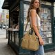 thumbnail image 1 of Bolso de hombro informal de nailon para mujer: de mano, cruzado y tipo tote para estudiantes, para ir al trabajo a diario y para viajar., 1 of 6