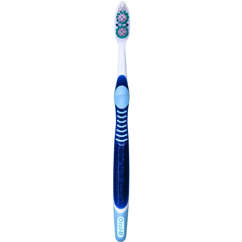 Oral-B 3D White Vivid Luminous Manual Toothbrushes, Soft, 4 count, V ...