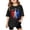 shirts 35#Black, variant on WAYUTE 4th of July Stylish Graphic Tee Top for Girls Patriotic Cozy Shirts for Kids Youth Loose Cute Summer Daily Wear