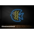 thumbnail image 2 of Glowneon Angelfish Neon Sign, Fish Neon Light Decor, Fish Ocean Decoration, Animal Neon Led Light, 2 of 4