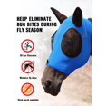 thumbnail image 2 of Máscaras antimoscas para caballo Mask-Tech, paquete de 5, elásticas, con protección UV, 2 of 7