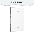 thumbnail image 4 of Cargadores Interruptores de luces Panel de interruptores de marco romano de cuero simple Panel de pared Interruptor de luz simple doble/tirador, 4 of 8