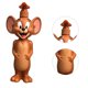 thumbnail image 5 of Cartoon Empty Bottle Toy Pressure Reduction Versatile Press Bottle Toy Ornament for Home Mouse Style, 5 of 5