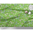 thumbnail image 2 of Soimoi Rayon Fabric Artistic Floral Print Sewing Fabric Yard 42 Inch Wide, 2 of 3