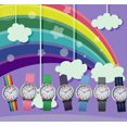 thumbnail image 3 of ITOOZYNN Reloj para niños, niñas y niños, primer reloj de lectura fácil para niños pequeños, tiempo de aprendizaje, para edades de 3 a 11 años, niños pequeños como regalo (arco iris), 3 of 5