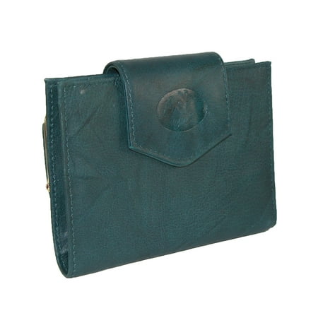 - Women's Leather Attache Clutch Cardex Wallet and Coin Purse