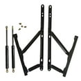 thumbnail image 1 of AMLESO 2 Pieces Lift up Storage Bed Hinges Gas Struts Adjustable Bed Lift Mechanism, 1 of 8