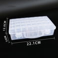 thumbnail image 4 of Estuche De Almacenamiento De Cuentas De Joyería Portasemillas acrílico duradero transparente para muebles domésticos (32 ranuras) Wdftyju Libre de BPA, 4 of 4