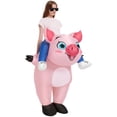 thumbnail image 1 of Cerdo inflable Condugo de disfraz para fiestas navideñas Cosplay de Halloween, 1 of 10