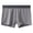 Gray, variant on Asxite Mens Pajamas Shorts Striped Soft Breathable Elastic Embossed Waistband Solid Sleepwear