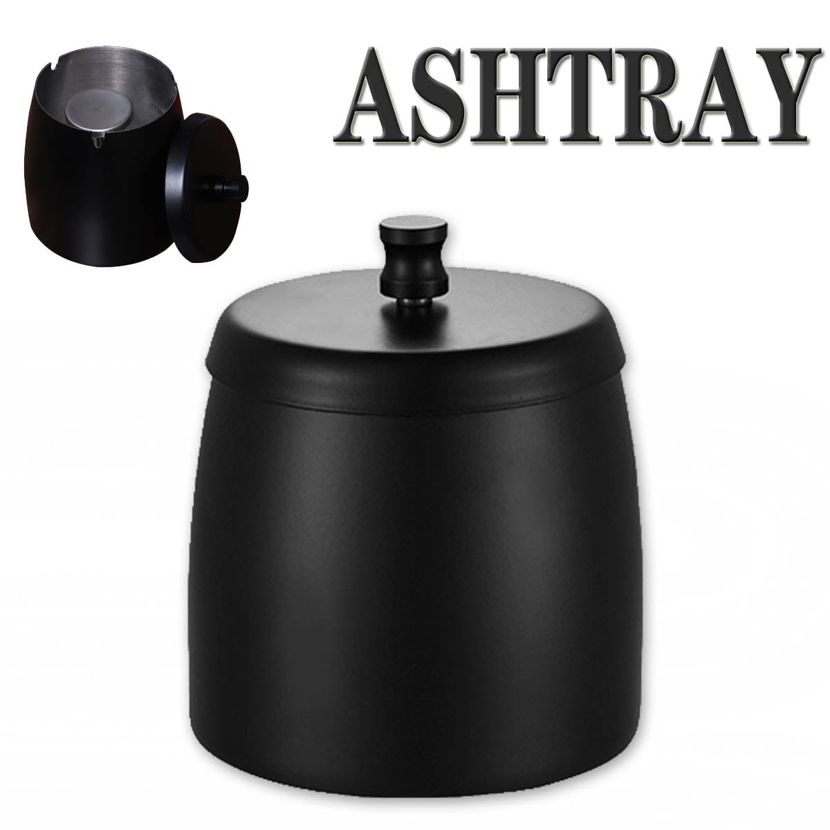Ashtray with Lid Outdoor Ashtray Ashtray with Cover Outdoor Ashtray