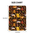 thumbnail image 2 of Car Seat Cover Baby, Autumn Forest Small Animals Lazy Baby Car Seat Cover for Baby Boys Girls Newborn , Infant Car Seat Canopy Cover Nursing Breastfeeding Cover Warm Blanket, 2 of 7