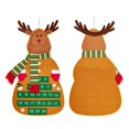 thumbnail image 3 of YLLSF Wall Hanging Santa Felt Christmas Tree Advent Calendar Felt Christmas Calendar, 3 of 9