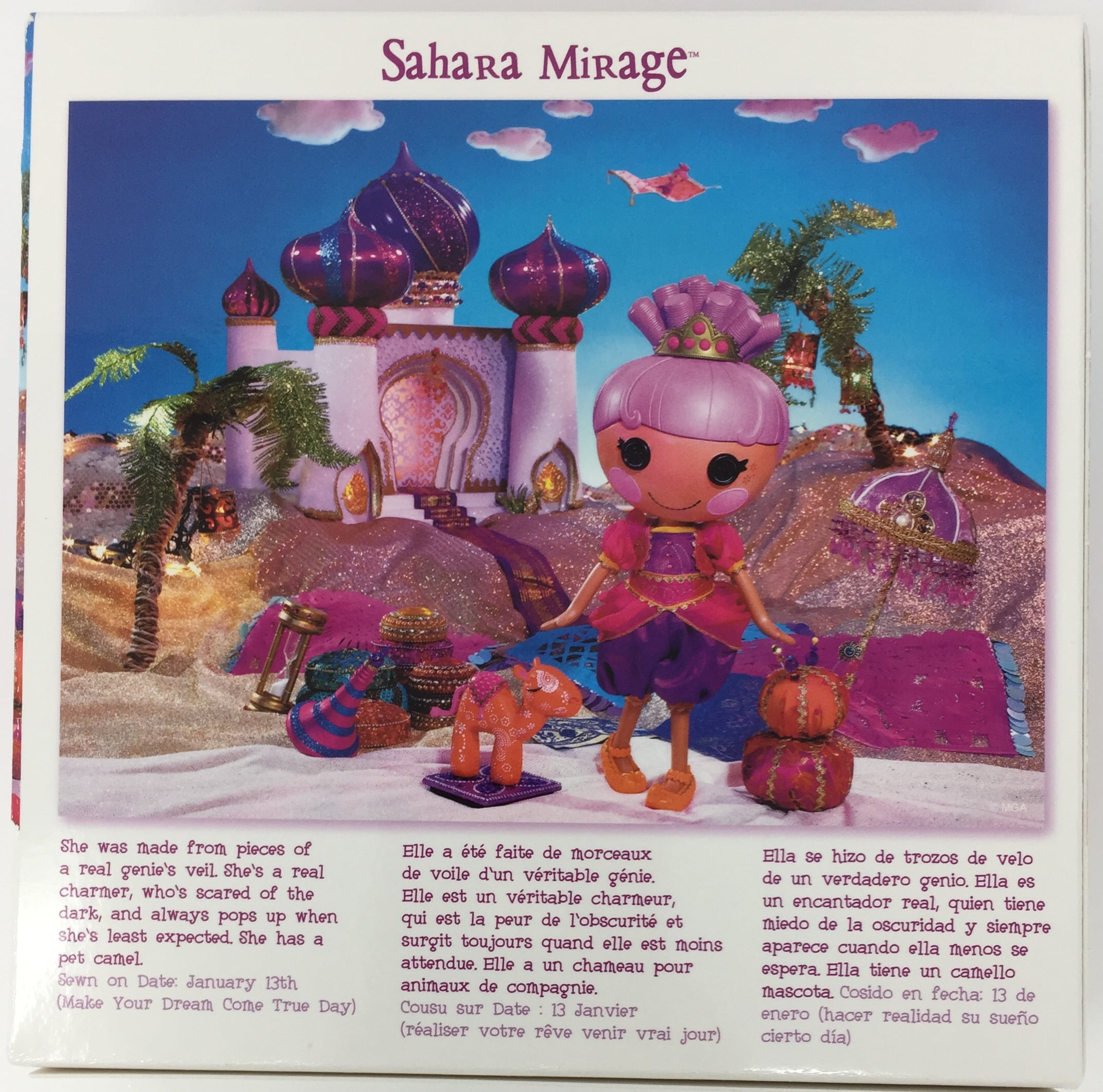 Lalaloopsy Glitter Series Puzzle Sahara Mirage 60 piece by Ceaco SEALED NEW 