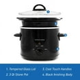 thumbnail image 3 of Elite Cuisine 3 Qt Slow Cooker Black, 3 of 3