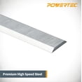 thumbnail image 3 of POWERTEC 12-1/2 Inch Planer Blades for Craftsman 23378, Jet JWP-12, JWP-12-4P, JWP-12DX, Rockwell RK9018, Wilton 99178, 34463 Planer, Replacement for Craftsman 23315 Planer Knives, Set of 4 (12818DD), 3 of 7