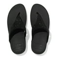 thumbnail image 4 of FitFlop Women's Lulu Crystal Embellished Toe Post Wedge Sole Thong Sandal, 4 of 6