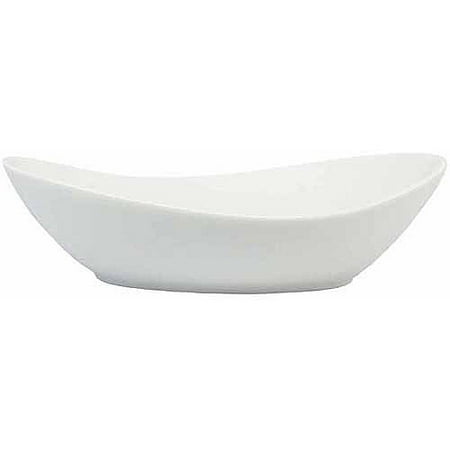 - Better Homes & Gardens Oval Serving Bowls, White, Set of 4