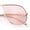 Gold Frame - Rose Pink Lens, variant on Teardrop Aviator Sunglasses for Men Gradient Lens Lightweight Metal Frame UV400 Pilot Shades Gold Frame - Rose Lens