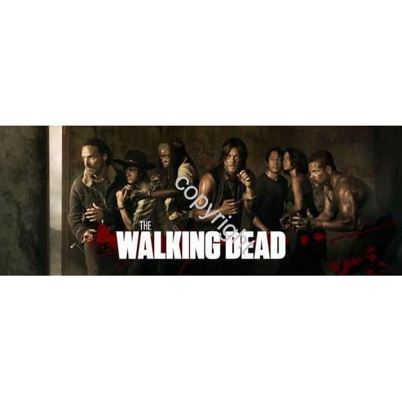 The Walking Dead Poster Scroll Banner 36x14 Unframed, Age: Adults Best Posters