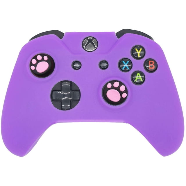 Convient pour Xbox One Manette de Jeu Couleur Unie Housse en Silicone Poignée Housse de Protection