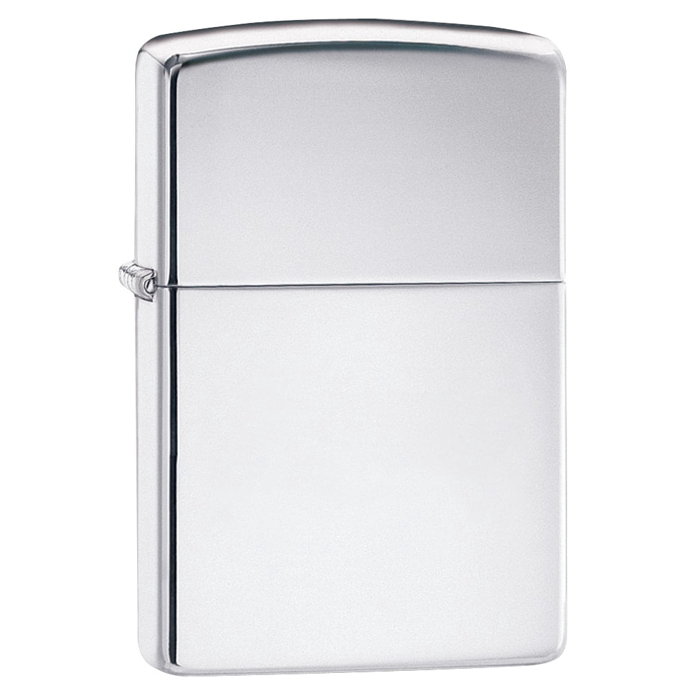 Zippo High Polish Chrome Windproof Pocket Lighter