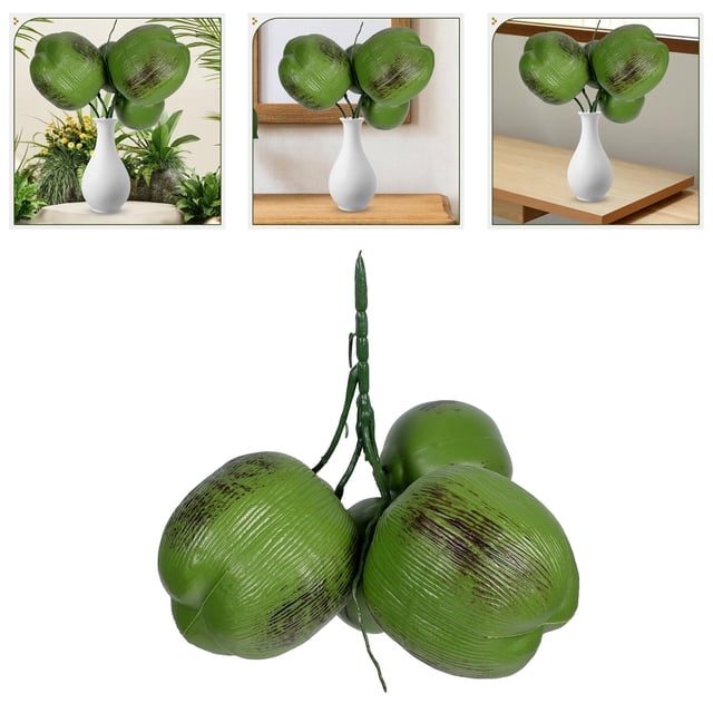 unbranded Cocos Falsos Decorativos Con Apariencia Para Eventos Luau Y Bodas En