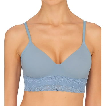 NATORI Windy Blue Bliss Perfection Contour Soft Cup Bra, US 34DDD, UK 34E, NWOT