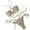 Khaki, variant on Lovzfmll Women's Bikini Set, Gem Embellished Solid Color Longline Top and String Bottoms, Bathing Suit for Fashion Beach