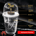 thumbnail image 4 of Visible Seedling Cups – Hydroponic Plant Germination Pots, Durable & Reusable (1-5pc), 4 of 6