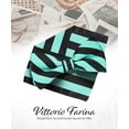 thumbnail image 4 of Vittorio Farina Striped Bow Tie & Pocket Square, 4 of 170